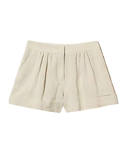 Twinset Pleated Tailored Shorts