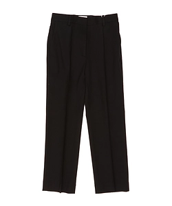TotÊMe Cropped Pleated Trousers