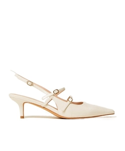 Twinset Pointed Toe Slingback Court Shoes