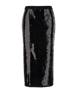 Twinset Sequin Embellished Midi Skirt