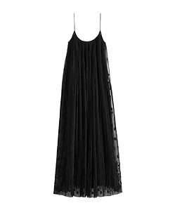 TotÊMe Floral Tulle Midi Slip Dress
