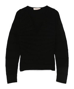 Twinset Textured Knit Sweater
