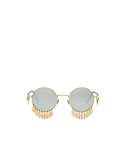 Round-Frame Sunglasses
