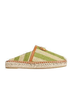 Valentino Val E 26 Logo Flat Mules