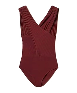 Twinset V-Neck Sleeveless Bodysuit