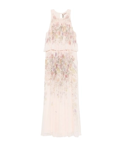 Twinset Tiered Floral Maxi Dress