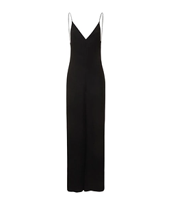 Silk Cady Couture Open Back Jumpsuit