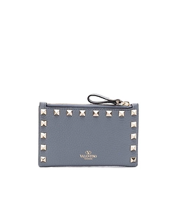 Studded Zip Wallet