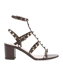 Valentino Garavani Rockstud Ankle Strap Sandals