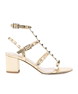 Valentino Garavani Rockstud Ankle-Strap Sandals