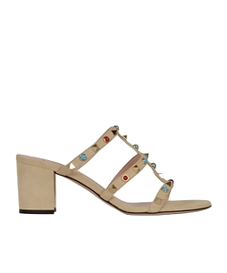 Valentino	Garavani Rockstud Slide Sandals
