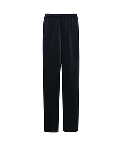 Vince Satin-Finish Straight Slip-On Trousers