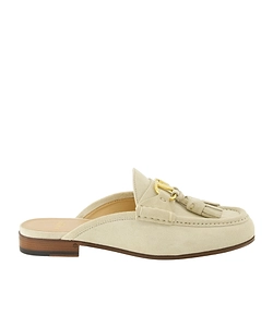 Valentino Logo Plaque Slip-On Mules
