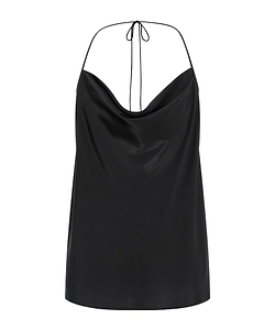 Valentino Open Back Halterneck Top