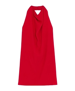 Valentino Open Back Sleeveless Mini Dress