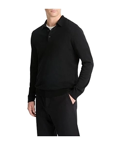 Vince Merino Knit Polo Shirt