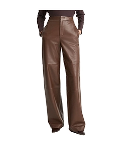 Wide-Leg Overalls