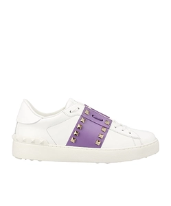 Valentino	Garavani Rockstud Untitled Lace-Up Sneakers