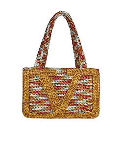 Valentino Viva Superstar Crochet Tote Bag