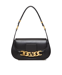Valentino	Vlogo Plaque Chain-Link Shoulder Bag