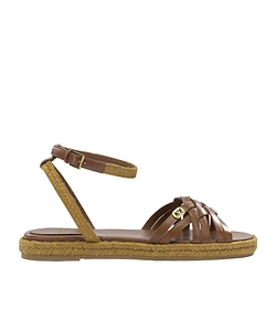 Valentino Vlogo Signature Ankle-Strap Sandals