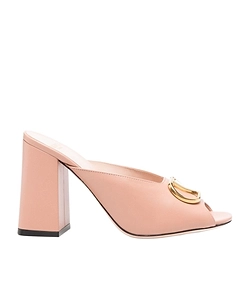 Valentino Vlogo Signature Block Heel Sandals