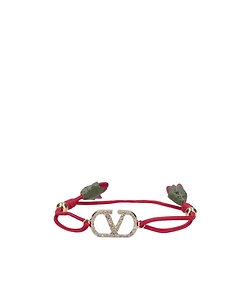 Valentino Vlogo Signature Floral Detailed Bracelet