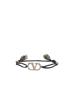 Valentino Vlogo Signature Floral Detailed Bracelet