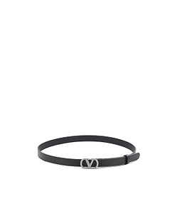 Valentino Vlogo Signature Embellished Belt