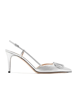 Valentino Vlogo Signature Slingback Pumps