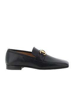 Valentino Vlogo Signature Square Toe Loafers
