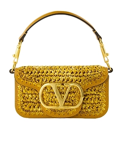 Valentino Vlogo Signature Woven Mini Clutch Bag