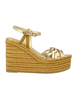 Valentino Vlogo Signature Wedge Espadrilles