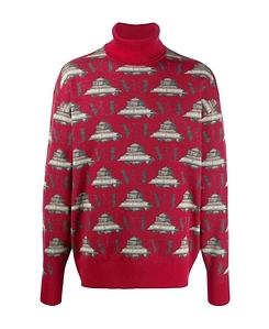 Limited Edition High-Necked Wool Pullover