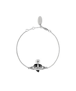 Diamante Heart-Shaped Bracelet