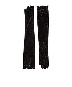 Vlogo Signature Long Chenille Gloves