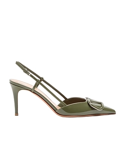 Valentino Vlogo Signature Slingback Pumps