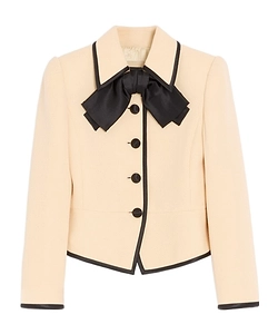 Wool Crepe Jacket