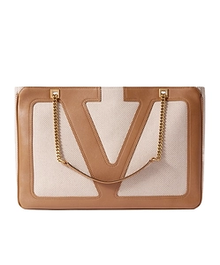 Zippered Shoulder Bag