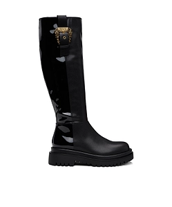 Versace Jeans Couture Baroque Buckle Boots