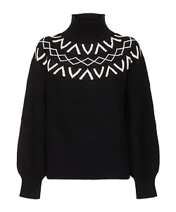 Marcie Fairisle Yoke Knit Sweater