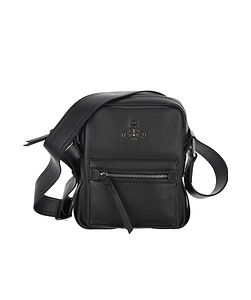 Logo-Plaque Messenger Bag