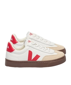 Veja Kids Volley Elastic Lace-Up Sneakers