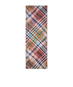 Multi-Check Tartan Scarf