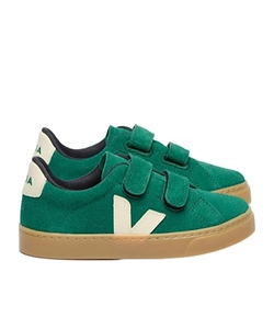 Veja Kids Low Top Touch-Strap Sneakers