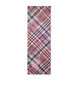 Multi-Check Tartan Scarf