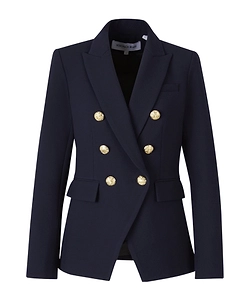 Veronica Beard Dickey Double-Breasted Blazer