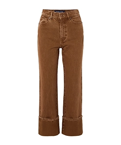 Straight-Leg Casual Pants