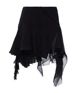 Asymmetrical Mini Skirt