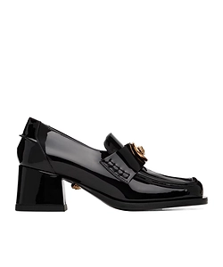 Alia 55Mm Leather Loafers